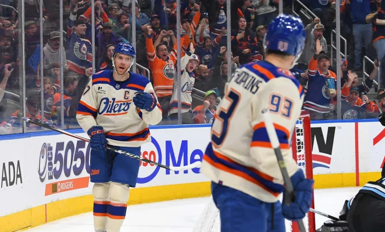 McDavid finishes Nugent-Hopkins' feed