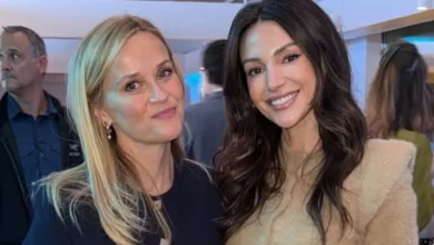 Michelle Keegan wore this exact £38 autumnal fluffy cardigan to meet A-list star