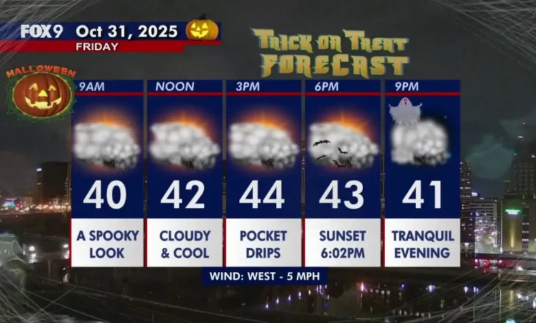 Minnesota weather: A cool, gray and damp Halloween