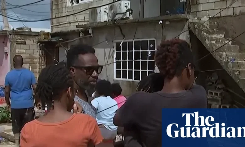 Montego Bay residents describe 'terrifying' hurricane Melissa – video