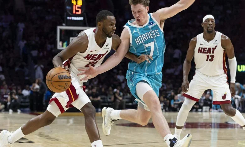 More comfortable Wiggins makes mark. Powell doubtful. Jaquez/Mitchell Heat feats