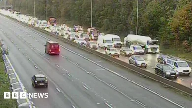 Multi-vehicle crash causes M62 Greater Manchester rush hour woes