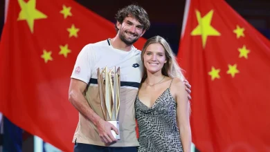 'My girlfriend and I had three odd superstitions - then I beat Djokovic and won a title'