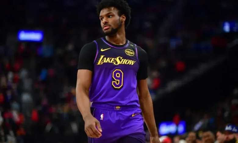 NBA Fans React To Bronny James’ Performance In Lakers-Timberwolves Game