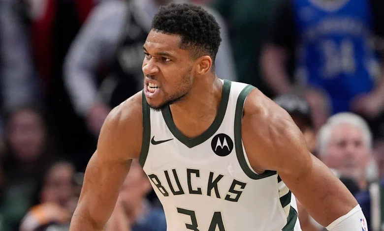 NBA Star Giannis Antetokounmpo Does Famous Arsenal Striker Celebration
