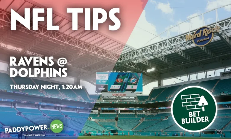 NFL Tips: Henry to shine in our 15/1 Thursday night Ravens @ Dolphins Bet Builder
