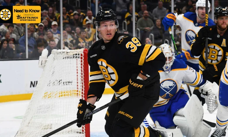 Need to Know: Bruins vs. Sabres