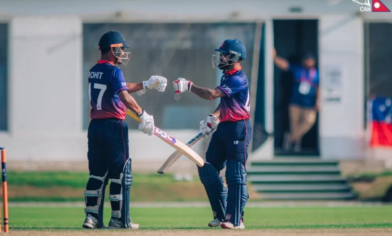 Nepal sets 234-run target against UAE in ICC World Cup League 2