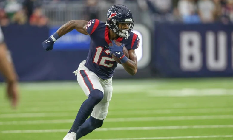 Nico Collins Feast, Drake London Famine in Week 9 DFS Matchups