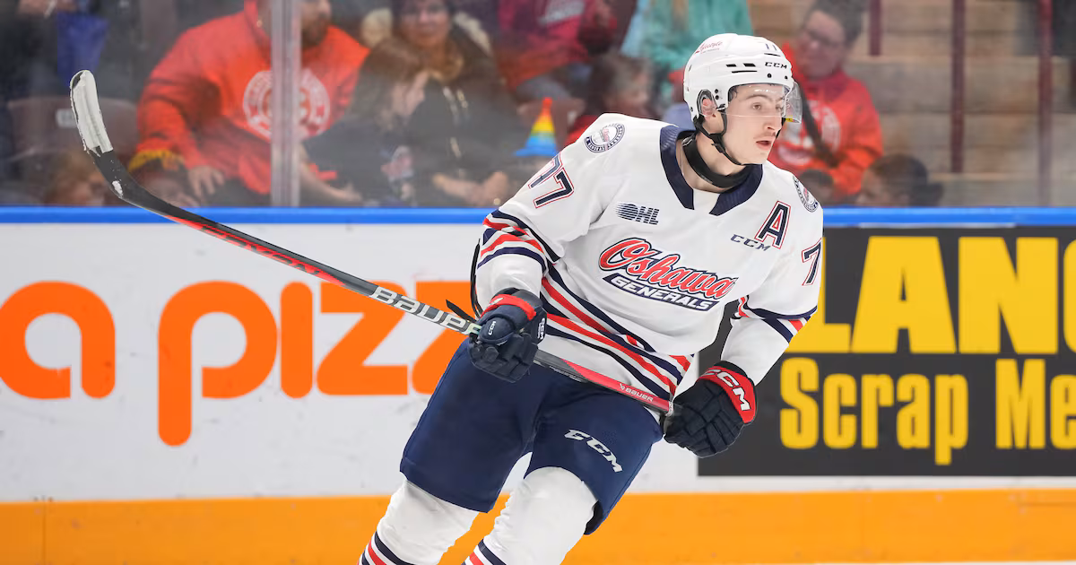 OHL’s Bulldogs acquire Maple Leafs prospect Danford from Generals in blockbuster trade