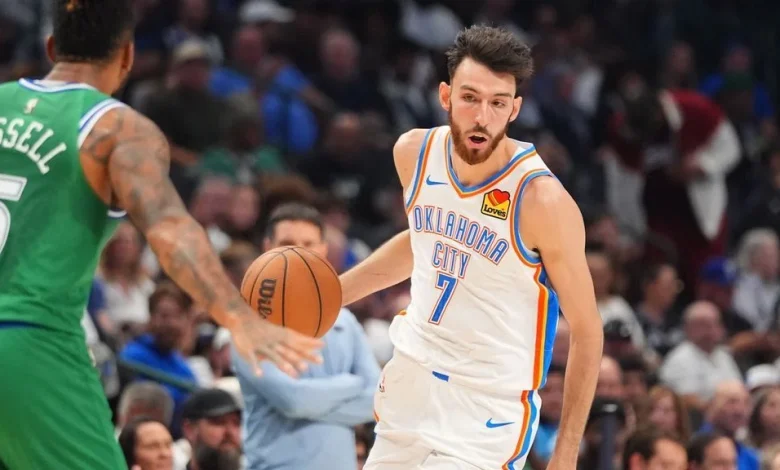 OKC rules Holmgren (back tightness) out vs. Kings