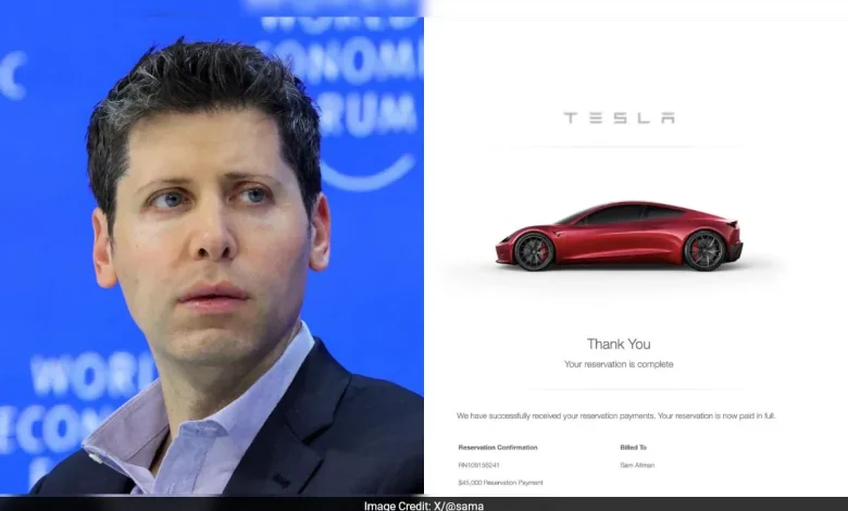 OpenAI's Sam Altman Fails To Get $50,000 Refund On Tesla Roadster Booked 7.5 Years Ago: 'Felt Like...'