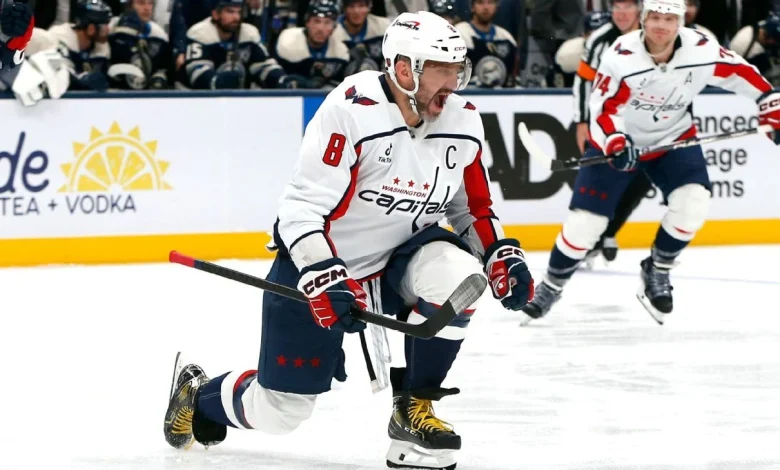Ovechkin's 899th goal propels Caps past Columbus