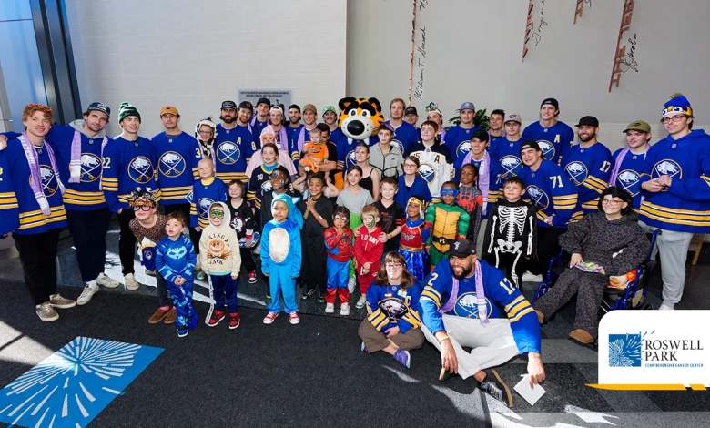 PHOTOS | Sabres Halloween Visit - Roswell Park