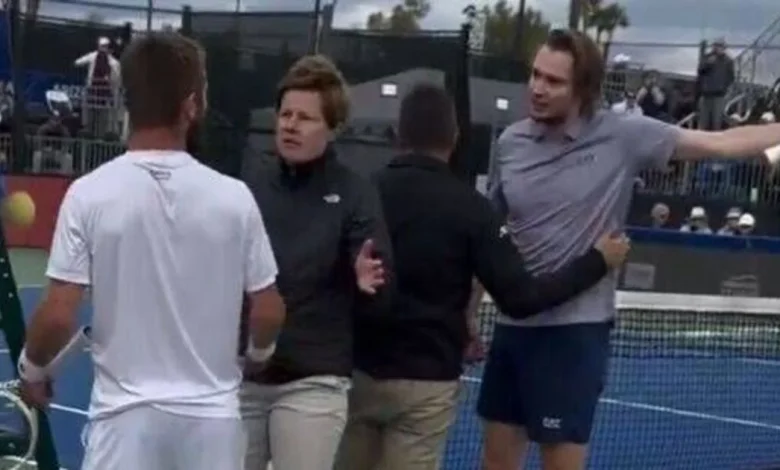 Paris Masters stars planned 'fight' on court as supervisor forced to step in