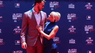 Paul Skenes can't stop blushing as girlfriend Olivia Dunne shows off playful dance moves after cozy NYC date