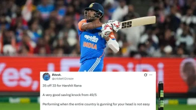 “Performing when the entire country is gunning for your head is not easy” – Fans react to Harshit Rana's fighting 35 in AUS vs IND 2025 2nd T20I