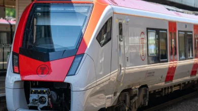 Person found on busy railway line that was closed for hours pronounced dead