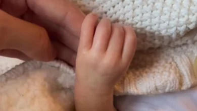 Pixie Lott gives birth to second child as she shares sweet first look photo