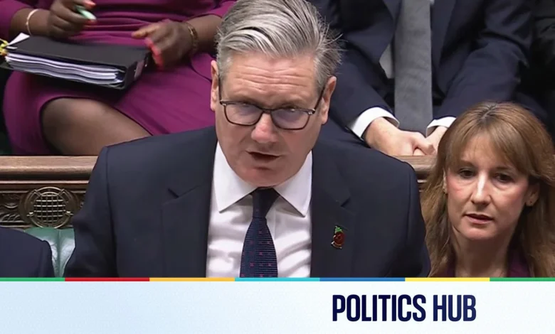 Politics latest: Starmer refuses to say he will keep manifesto promises on tax