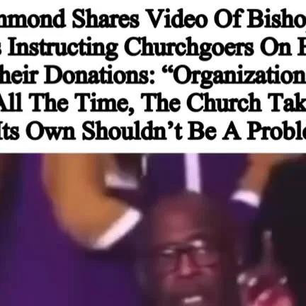 #PressPlay: Gospel legend #FredHammond speaks out following the backlash that #BishopMarvinWinans received after a churchgoer didn't have the full $2K he requested on the church’s annual day of giving. The video Fred shared shows Bishop Winans ins