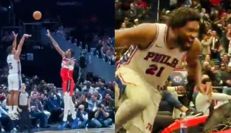 Quentin Grimes Drains Insane Game-Tying Jumper, And Joel Embiid’s Reaction Says It All [VIDEO]