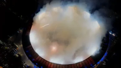 Racing x Flamengo: El Cilindro é tomado pela fumaça antes da semifinal da Libertadores