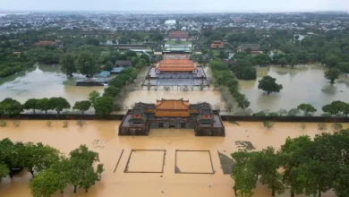Record rains drive flooding in Vietnam, submerging ancient city