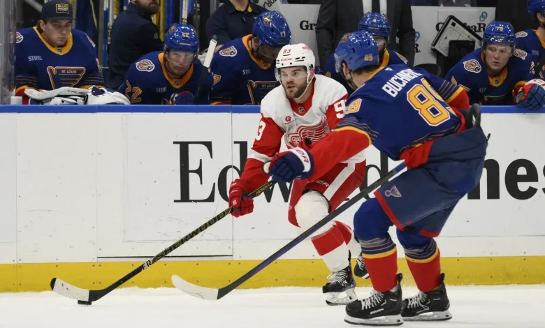 Red Wings Visit Blues After Wild Comeback Win in Second Leg of Home-and-Home
