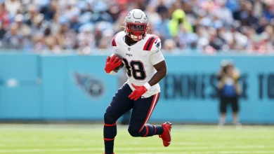 Rhamondre Stevenson will miss Sunday’s game with a toe injury