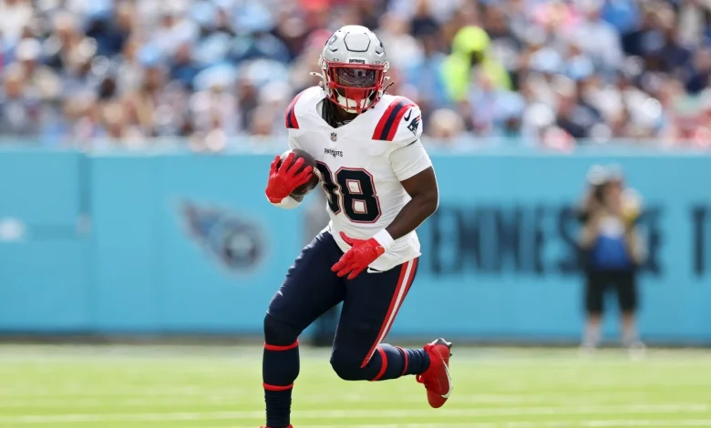 Rhamondre Stevenson will miss Sunday’s game with a toe injury