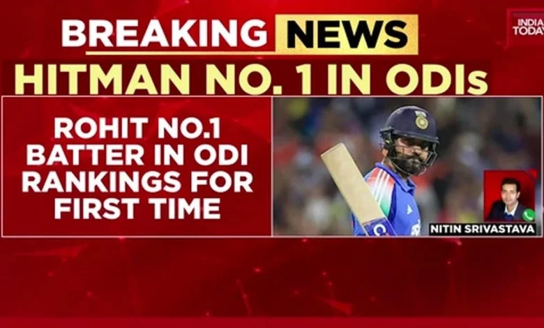 Rohit Sharma's Crowning Glory: When Rohit Sharma First Became World No.1 - India Today