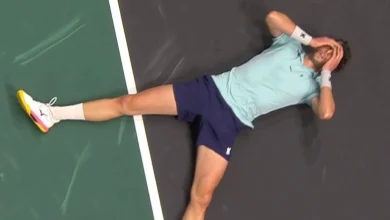 Rolex Paris Masters - Raquette jetée de désespoir : quand Rinderknech en a plein les bottes face à Vacherot