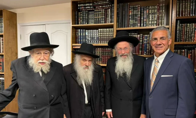 Roshei Yeshiva of BMG Meet Jack Ciattarelli, Warmly Endorse His Gubernatorial Bid