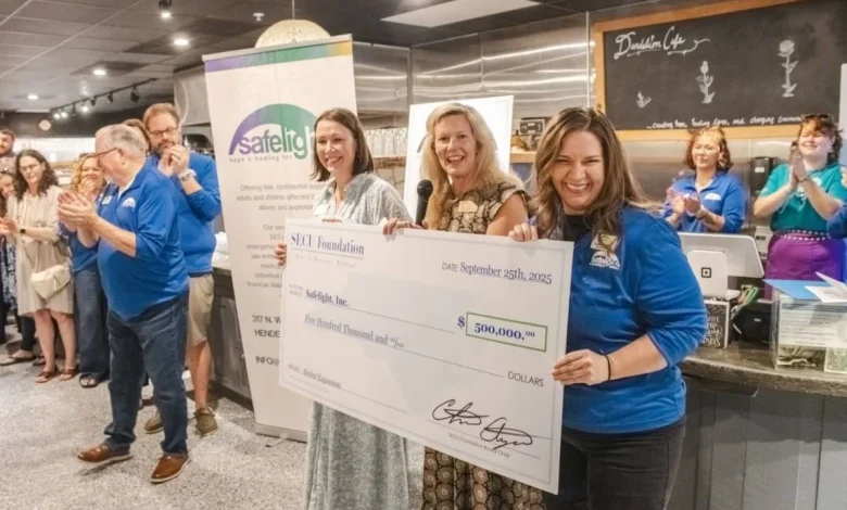 SECU Foundation Awards $500,000 Grant to Safelight for Domestic Violence Shelter Expansion