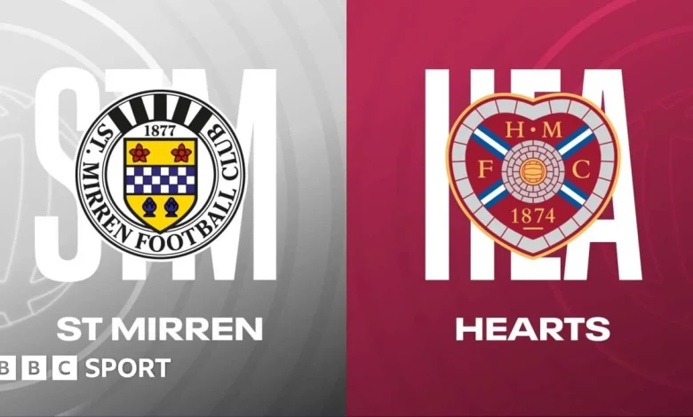 Scottish Premiership LIVE: St Mirren vs Hearts - updates, radio, team news, report, reaction & stats
