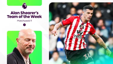 Shearer's Team of the Week: 'Xhaka produced a midfield masterclass'