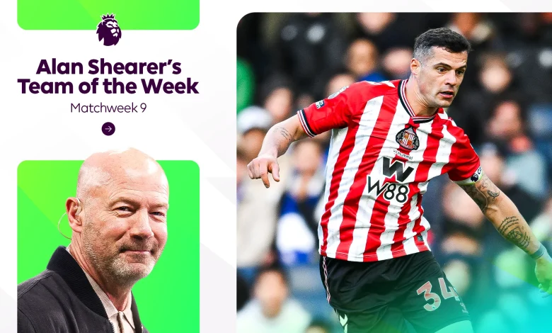 Shearer's Team of the Week: 'Xhaka produced a midfield masterclass'