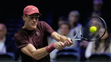 Sinner-Shelton a Parigi: Jannik vince i primo set 6-3 e conduce 3-2 nel secondo