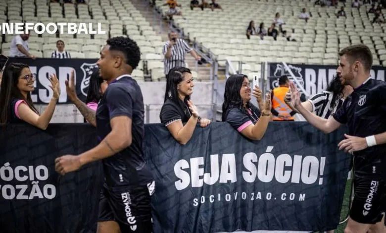Sócio Vozão: Ceará abre inscrições para experiências no dia do jogo contra o Fluminense pelo Brasileirão