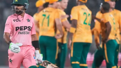 South Africa force Pakistan collapse as Babar out for a duck on T20 return
