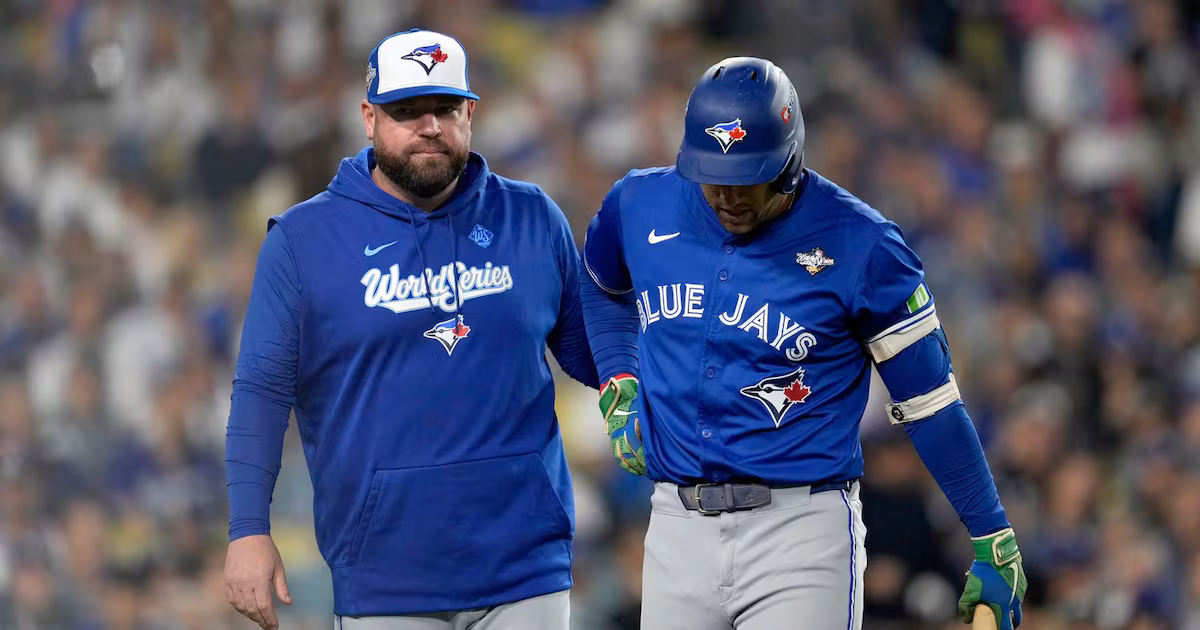 Springer making strides after leaving Game 3 with injury, status for Game 5 uncertain