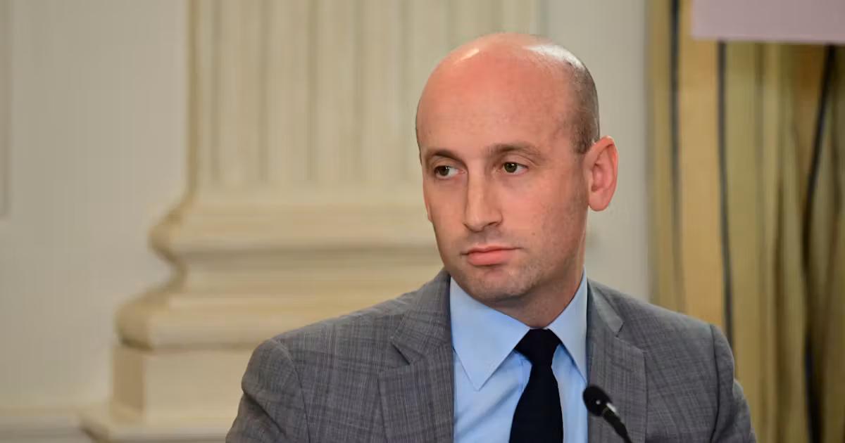 Stephen Miller Is Hiding From Protesters by Living on Military Base
