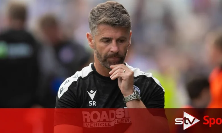 Stephen Robinson confident St Mirren’s results will improve