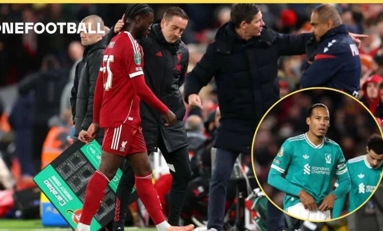 Stephen Warnock noticed what Virgil van Dijk did at Anfield straight after Amara Nallo red card