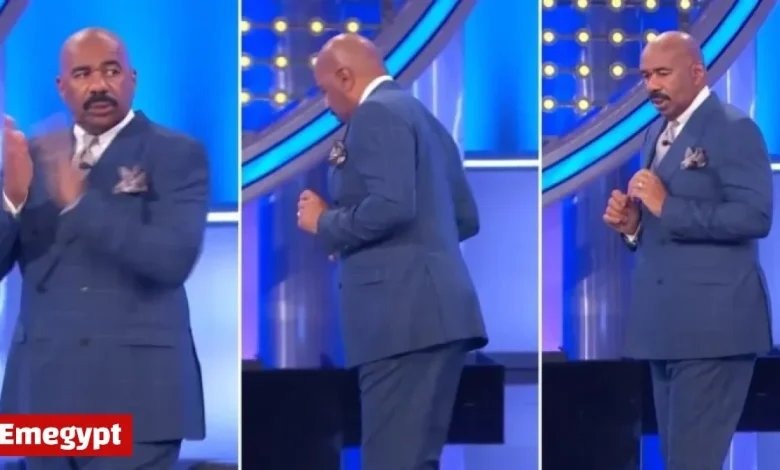 Steve Harvey Drops Cards on ‘Family Feud’ After Controversial Answer