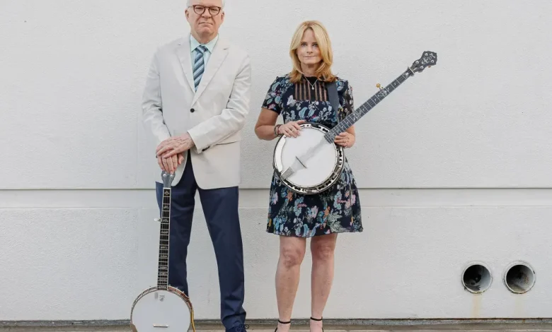 Steve Martin Earns Seventh No. 1 on Bluegrass Albums Chart with Alison Brown Collaboration