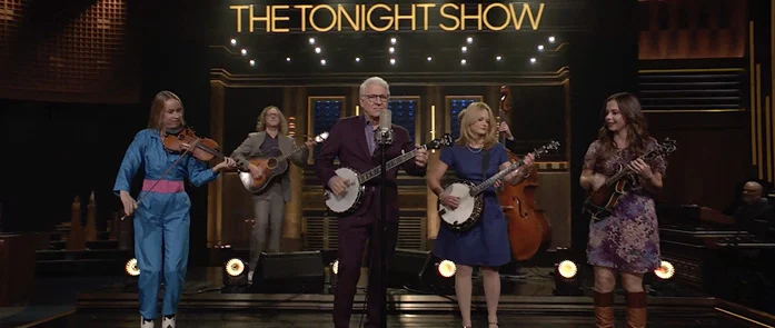 Steve and Alison play The Tonight Show