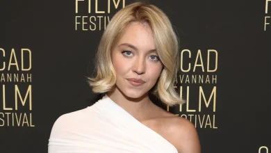 Sydney Sweeney Channels a Modern Marilyn Monroe in a Skintight White Mini