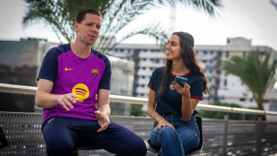 Szczęsny at his most natural on the Barça YouTube channel